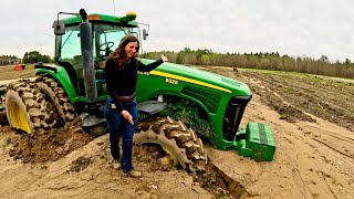 Oops Stuck Tractor