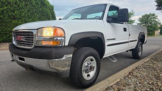 2001 GMC 2500HD SL - Rust Free, 109K mi, 6.0L V8, 4WD