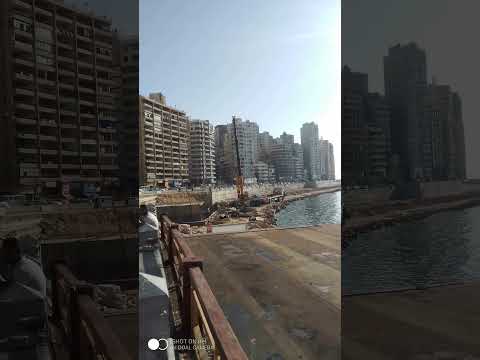 ميامي و شاطئ ميامي مفيش أجمل كورنيش اسكندرية Alex Beach Road Reconstruction 