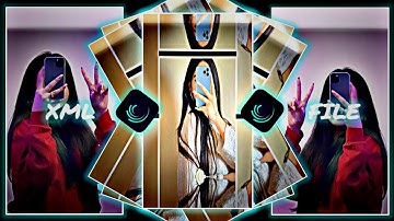 Thandi Thandi Pawan Chali Xml 🤧💖 | Alight Motion Presets Xml 🥵😪 | New Xml 😴 #xmlfile #alightmotion