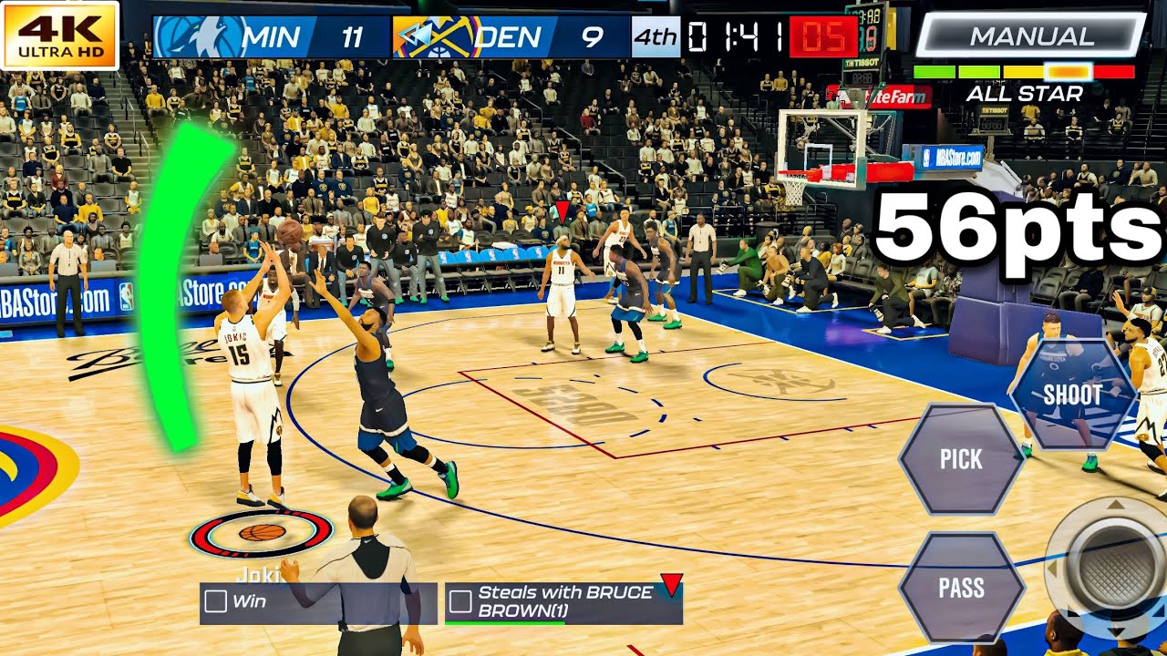 Recreating Nikola Jokic 56pts Against The Timberwolves 12/25/2025 - NBA 2K MOBILE