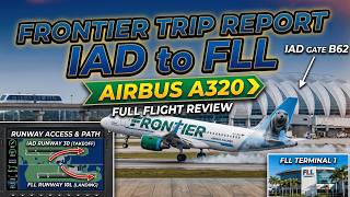 What It’s Like Flying Frontier Airlines in 2026: IAD to FLL Full Flight Experience