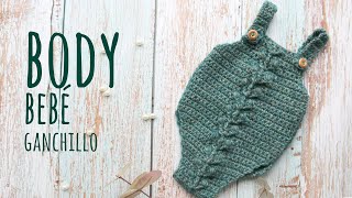 BODY CROCHET BEBÉ PASO A PASO | Ganchillo | Lanas y Ovillos