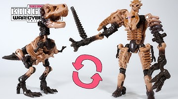 【Transform】 Transformers WFC Kingdom Deluxe Paleotrex Fossilizer