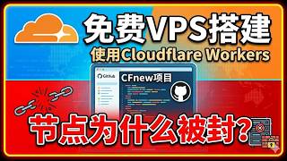三分钟搭建免费vps,CFnew大佬项目/机场为什么被封