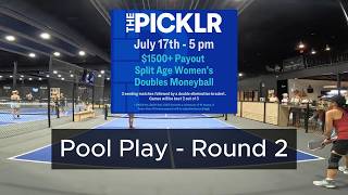 Experience Plus Explosiveness 🔥 | Split Age Women’s Doubles Moneyball | Pool Play Round 2