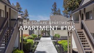 Apartment #105 - 2 Bedroom, 1 Bath - Riley Square Apartments in Santa Clara, CA.