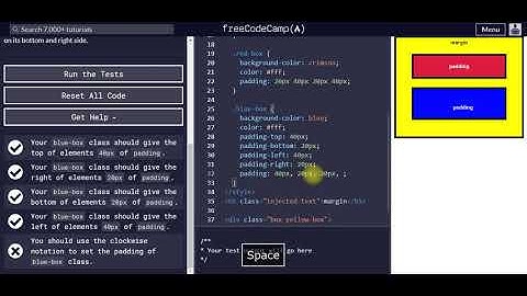 Use Clockwise Notation to Specify the Padding of an Element.