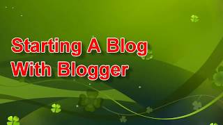 How to create a simple blog on Blogger