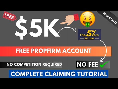 Complete Review Of $5k Free 5%ers Propfirm Account With Live Claiming Tutorial