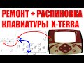 Распиновка шлейфа клавиатуры 705. Ремонт кнопок Minelab X-TERRA 305 после дождя и воды своими руками