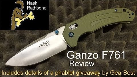 Ganzo Firebird F761 Review and phablet giveaway from GearBest