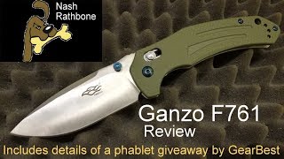 Ganzo Firebird F761 Review and phablet giveaway from GearBest