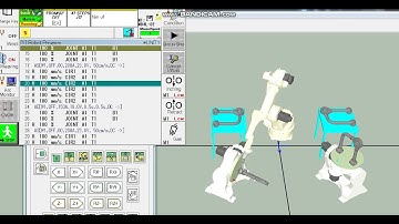 MÔ PHỎNG ROBOT HÀN ĐỒNG BỘ GÁ XOAY 2 TRỤC
