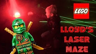 Lego Ninjago Challenge: Lloyd's Laser Maze For Kids And Family At Legoland Billund