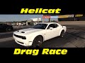 Dodge Challenger Hellcat Drag Race Wednesday Night Drags 