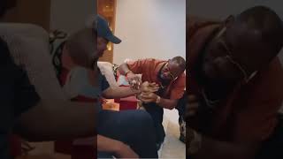 Hushpuppi got a diamond bracelet for Watch for his mom