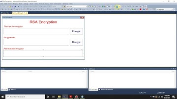Encryption Using RSA - C#