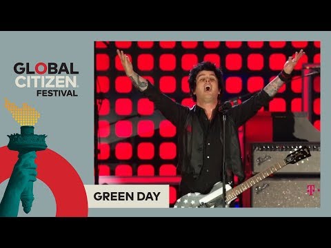 Green Day Perform 'Boulevard Of Broken Dreams' | Global Citizen Festival NYC 2017