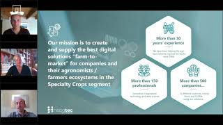 IoF2020 Webinar - European Regional Perspectives on Smart Farming