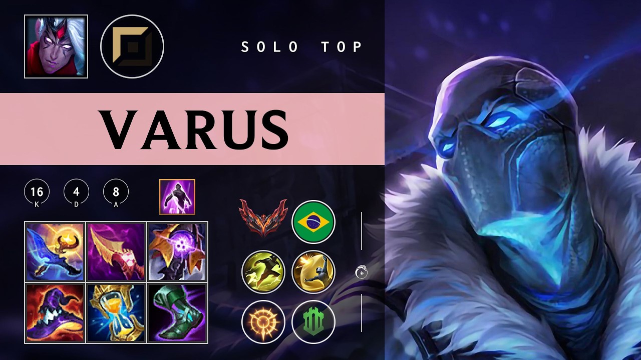 Varus Top vs Vladimir - BR Grandmaster Patch 26.03