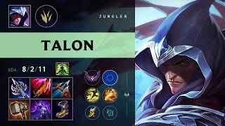 Talon Jungle vs Diana (GX ISMA) - EUW Master Patch 26.11