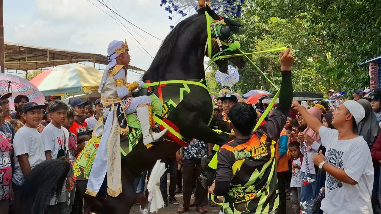 Arak Arakan Kuda Jingkrak Idola Di Desa Bayan
