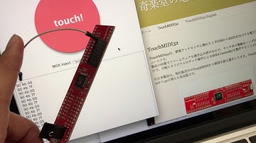 WebTouch - TouchMIDI32 x Web MIDI API