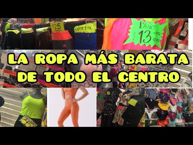 La Plaza con la ropa MÁS BARATA QUÉ CHICONCUAC Y TODO EL CENTRO 🤯 - YouTube