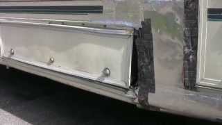 RV  accident  Body damage repair