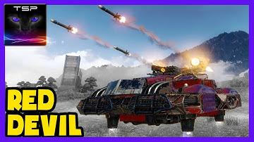 Crossout #154 ► The RED DEVIL Hover Missile Tank Build & Gameplay