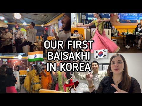 Our First Punjabi Festival ‘baisakhi’ Celebration In Korea💃🏻🕺🏻🇮🇳🇰🇷
