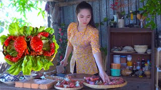 Món Ăn Từ Cua Lông Đỏ/ Loài Cua Quý Tại Phú Quý, Bình Thuận