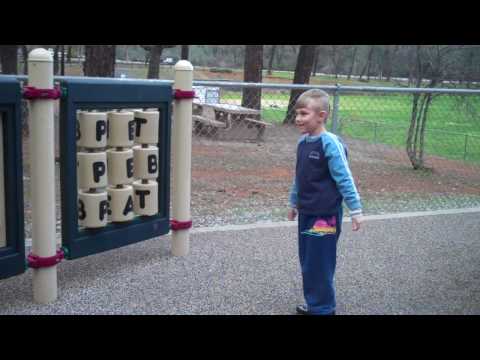 Derek at the park with his step dad.MP4
