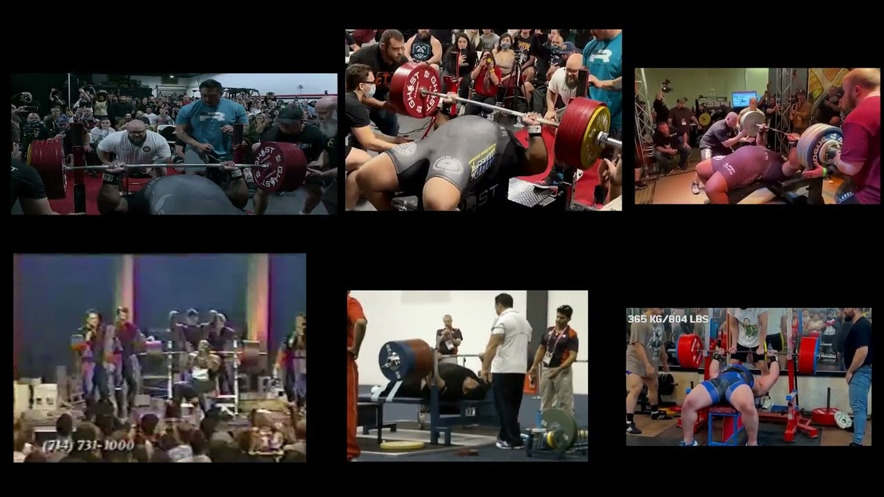 Heaviest ever raw bench presses