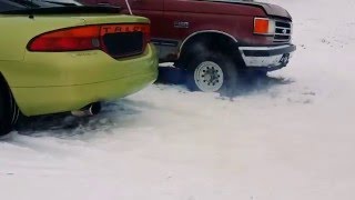 95 eagle talon tsi awd straight pipe exhaust