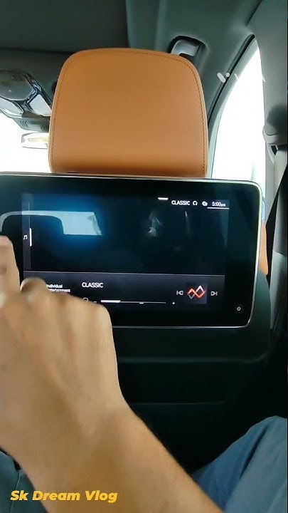 BMW X5... Rear Seat Entertainment System - YouTube
