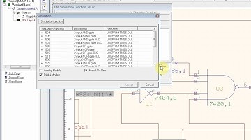 How to assign Simulation Model for a component symbol in EDWinXP.