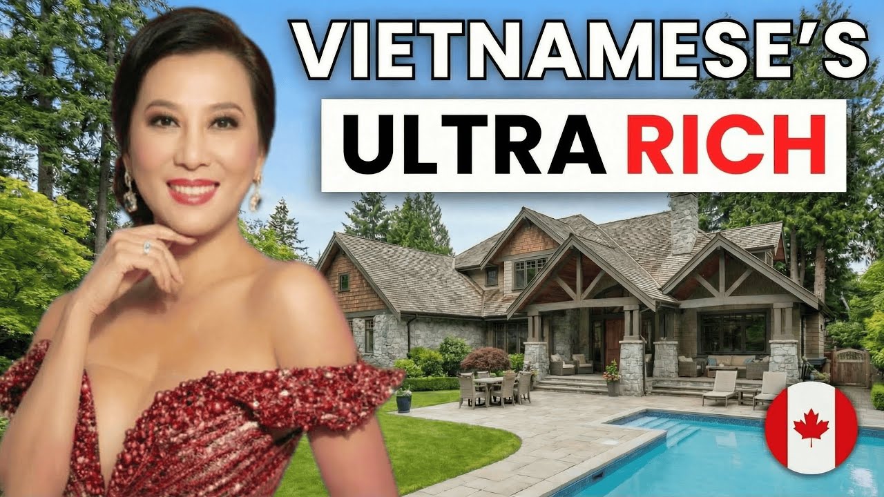 Секретный особняк самой богатой вьетнамской женщины Канады...
