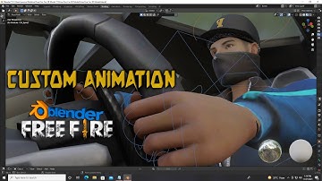 How To Make Custom Animation In Blender | Animate Your Own Free Fire 3D Character | Blender Tutorial
