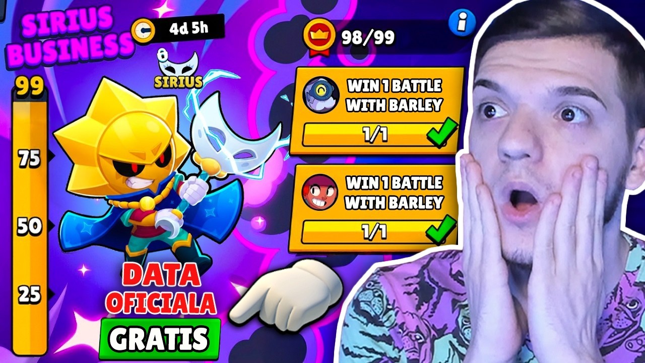 DATA OFICIALA DE LANSARE PENTRU SIRIUS GRATIS! *NU RATA*