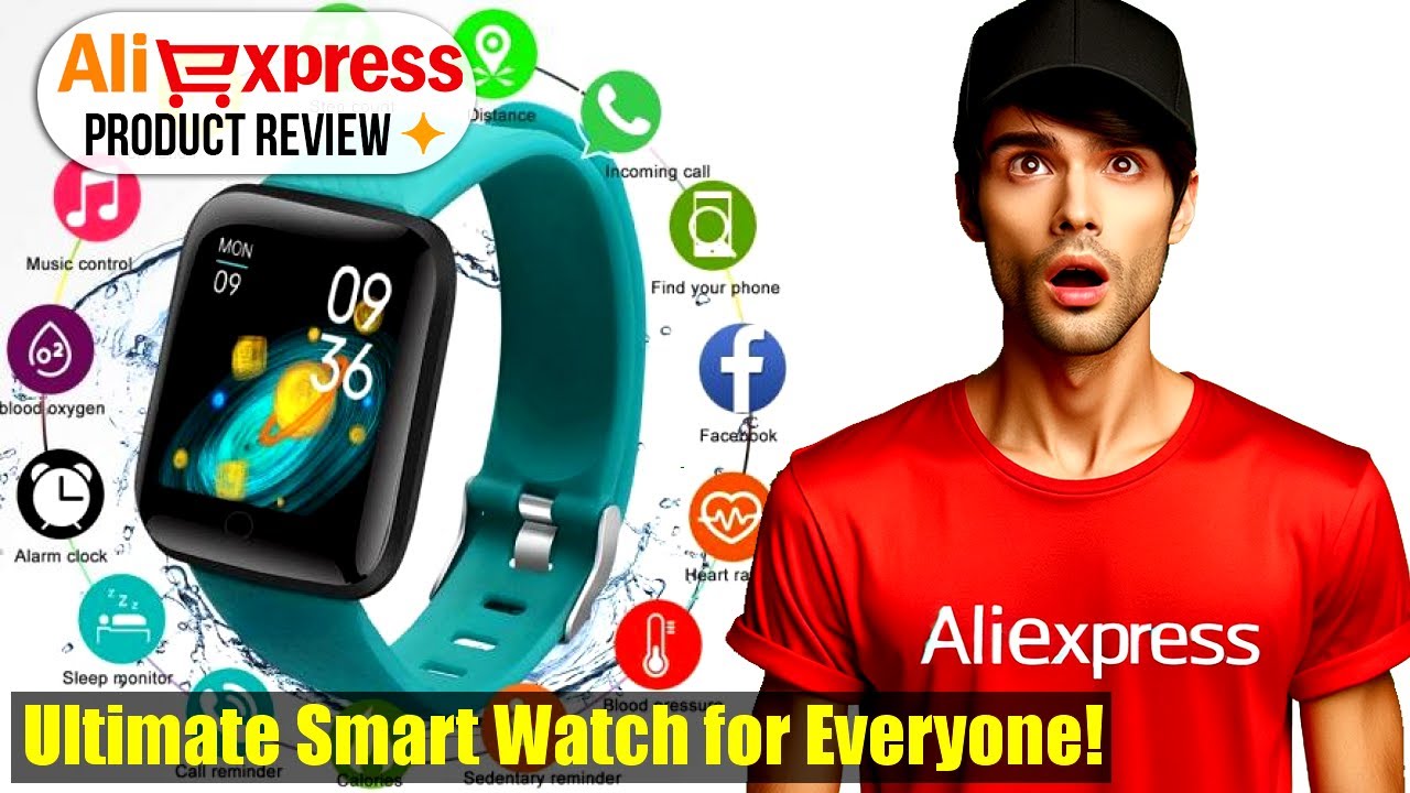 Universal Fitness Smart Watch Compatible iOS Samsung main image 0