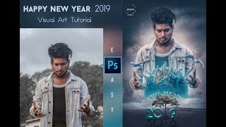 New Year 2019 Editing // Photoshop New Year Manipulation // By Sony Jackson screenshot 5