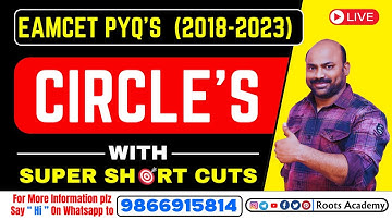 Circles: Eamcet PYQ
