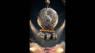 Gravity = Load TestCraters = Surface DefectsMoonlight = Curing Time. Pass hota ya Reject?  😏 🙏