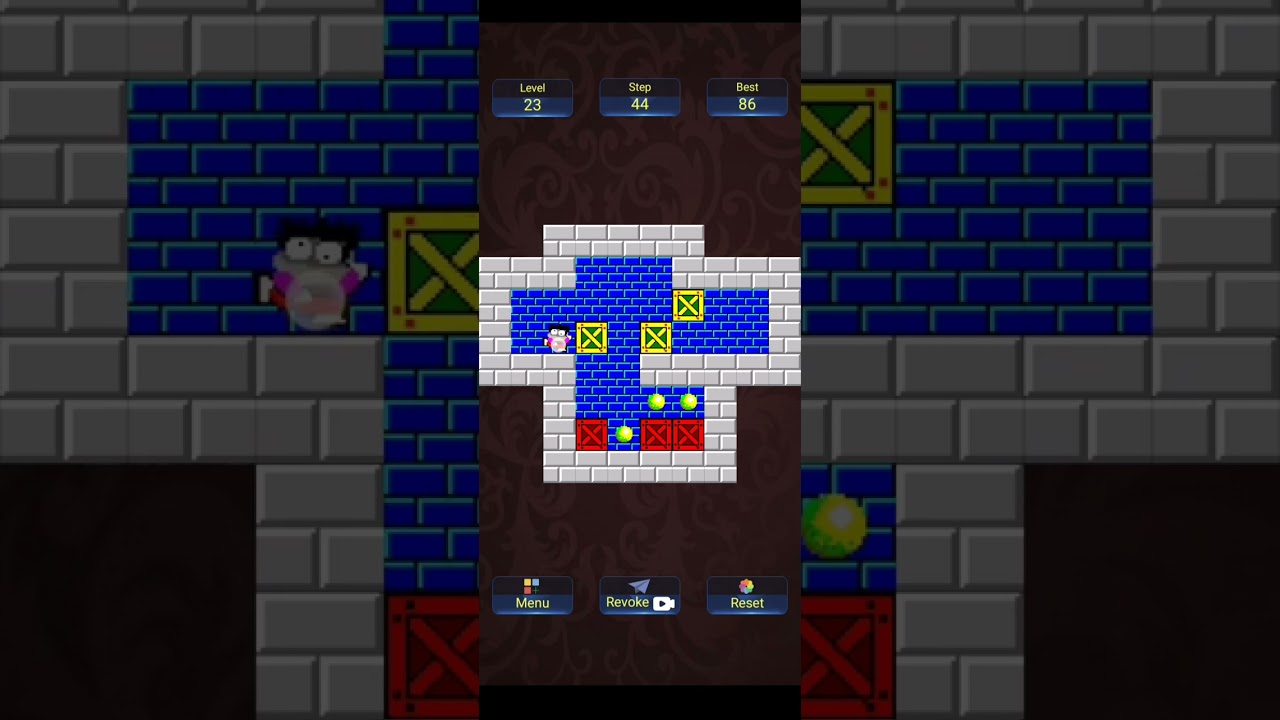 Push box game // Level -23 // Push boxes