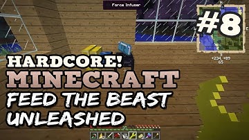 FTB Hardcore Unleashed Ep. 8 -Dartcraft Begins