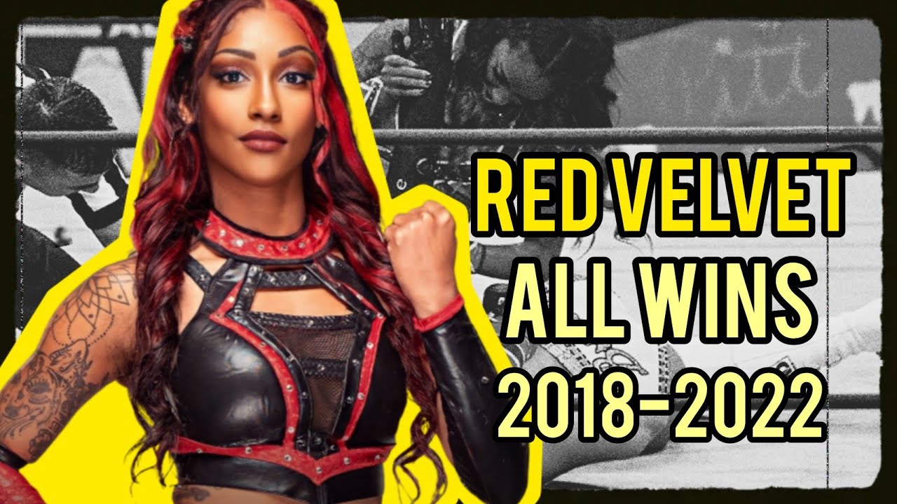 Red Velvet - All win's in Career in single match | AEW Dynamite, Rampage, Dark | 2018-2022 |