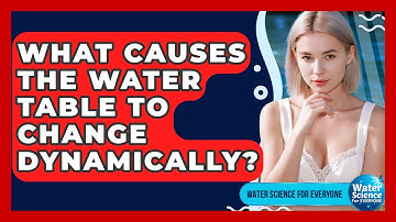 What Causes The Water Table To Change Dynamically? - Water Science For Everyone