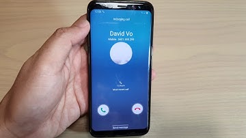Galaxy S8: Incoming Call With Over the Horizon Ringtone